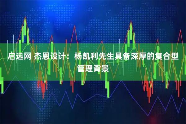 启远网 杰恩设计：杨凯利先生具备深厚的复合型管理背景